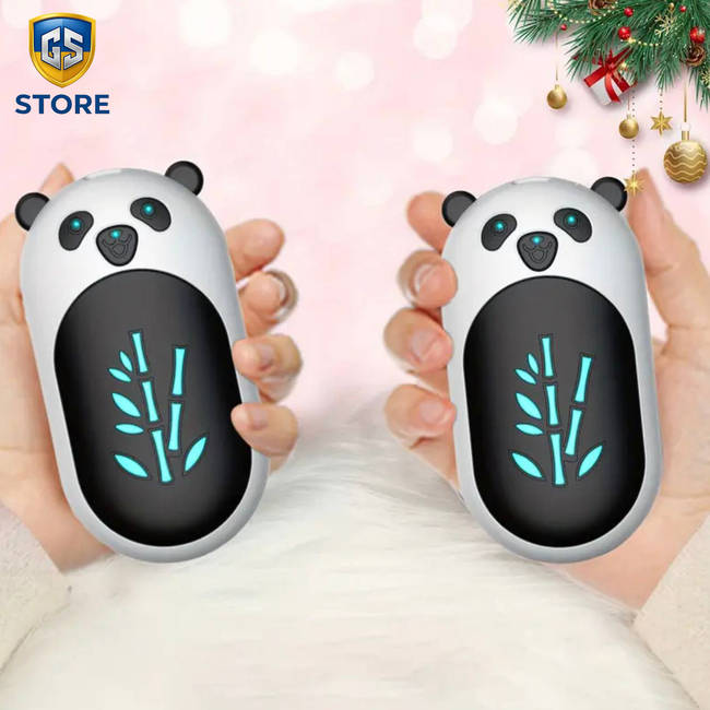 USB - Грілки для рук у вигляді милих Панд / білі