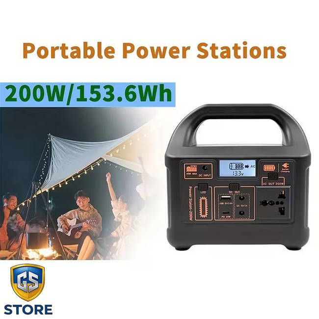 Портативна Електростанція 200W, зарядна станція