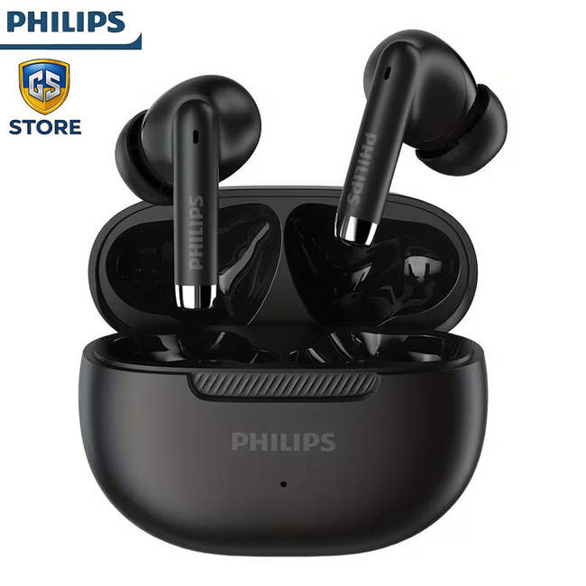 Бездротові Навушники Philips TAT2020 TWS з сенсорним керуванням та мікрофоном (чорні)