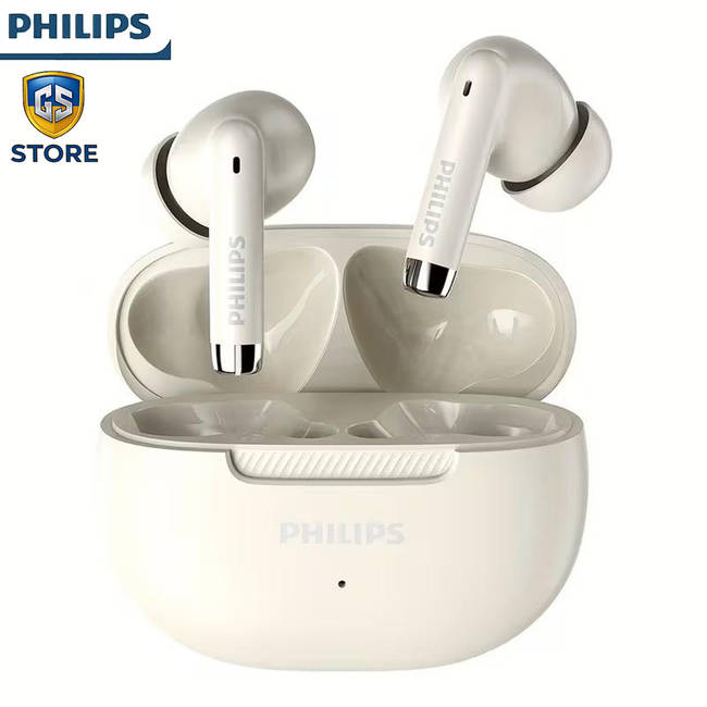 Бездротові Навушники Philips TAT2020 TWS з сенсорним керуванням та мікрофоном (білі)