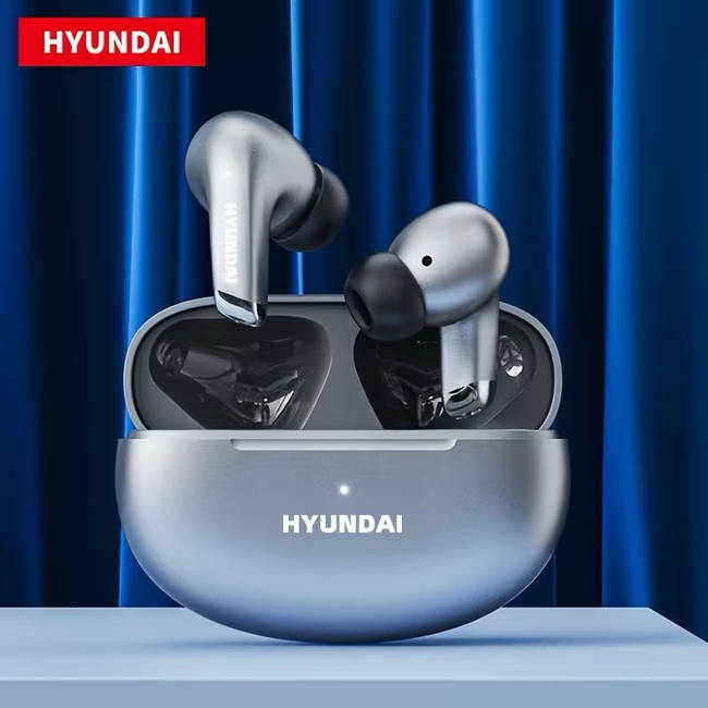 Бездротові Навушники Hyundai LP5 TWS з мікрофоном (сірі)