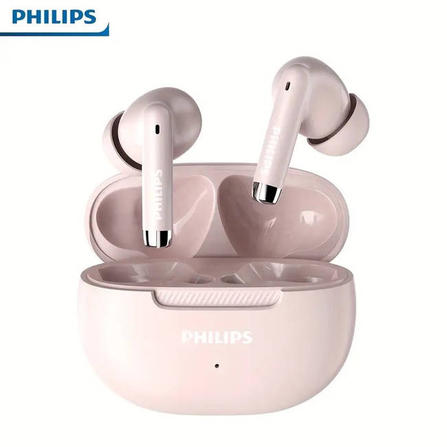Бездротові Навушники Philips TAT2020 TWS з сенсорним керуванням та мікрофоном / рожеві